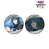 "Yu-Gi-Oh! Duel Monsters GX" Ryo Helkaiser Scene Glitter Pin Badge 2-Piece Set