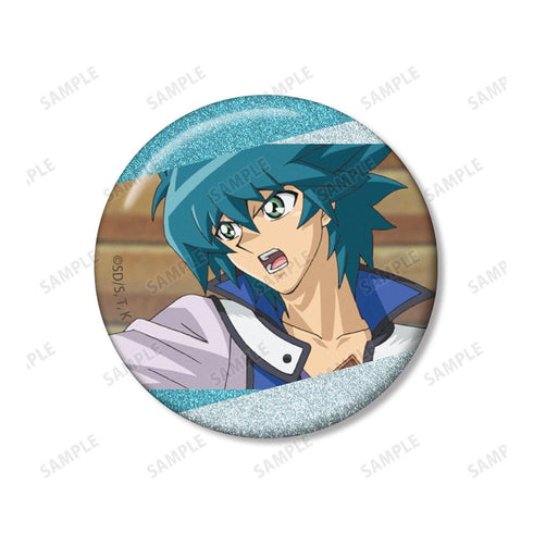 "Yu-Gi-Oh! Duel Monsters GX" Johan Andersen Scene Glitter Pin Badge 2-Piece Set