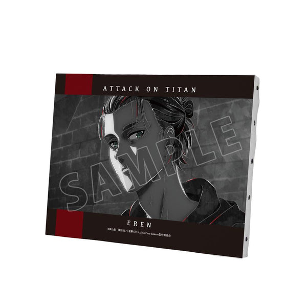 『進撃の巨人』エレン Ani-Art BLACK LABEL 第2弾 F0号キャンバスボード