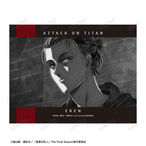 『進撃の巨人』エレン Ani-Art BLACK LABEL 第2弾 F0号キャンバスボード【202605再販】