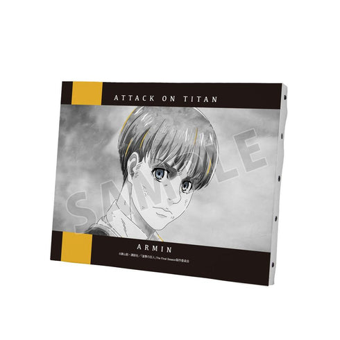 『進撃の巨人』アルミン Ani-Art BLACK LABEL 第2弾 F0号キャンバスボード【202605再販】