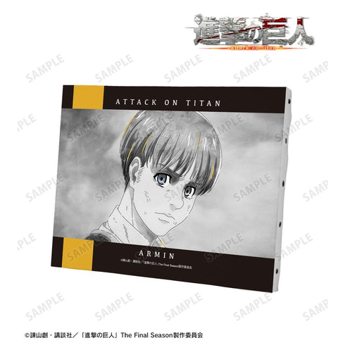 『進撃の巨人』アルミン Ani-Art BLACK LABEL 第2弾 F0号キャンバスボード【202605再販】