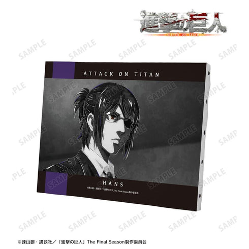 『進撃の巨人』ハンジ Ani-Art BLACK LABEL 第2弾 F0号キャンバスボード【202605再販】