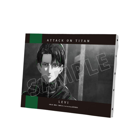 『進撃の巨人』リヴァイ Ani-Art BLACK LABEL 第2弾 F0号キャンバスボード【202605再販】