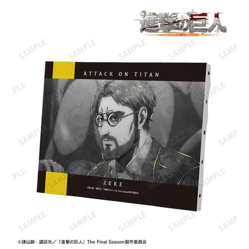 『進撃の巨人』ジーク Ani-Art BLACK LABEL 第2弾 F0号キャンバスボード【202605再販】