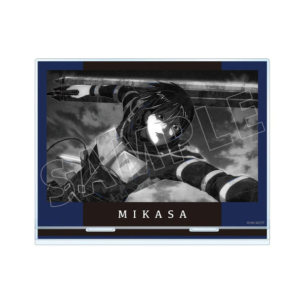 『進撃の巨人』ミカサ Ani-Art BLACK LABEL 第2弾 BIGアクリルスタンド【202605再販】