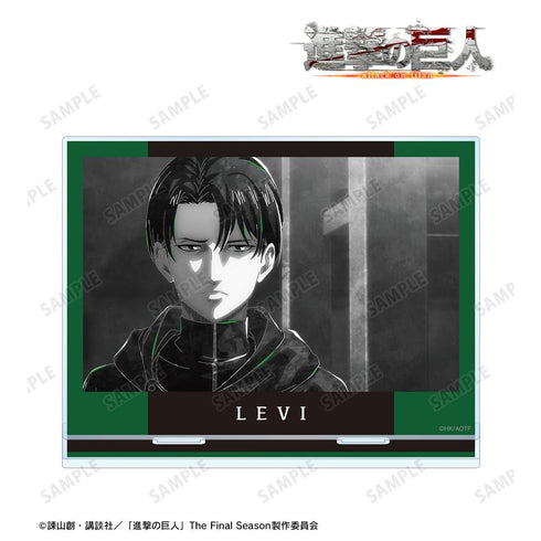 『進撃の巨人』リヴァイ Ani-Art BLACK LABEL 第2弾 BIGアクリルスタンド