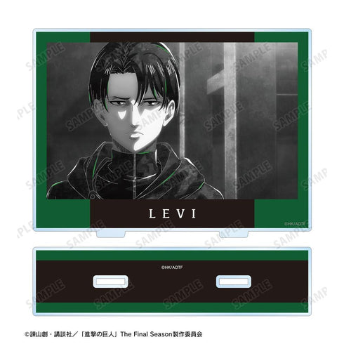 『進撃の巨人』リヴァイ Ani-Art BLACK LABEL 第2弾 BIGアクリルスタンド【202605再販】