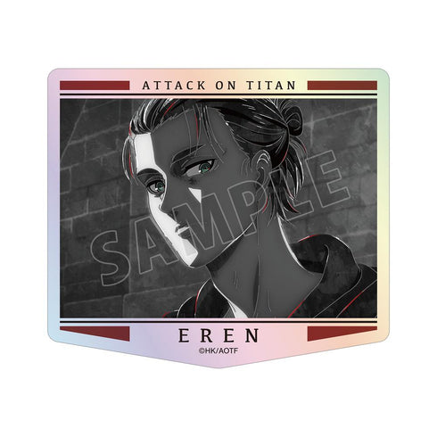 『進撃の巨人』エレン Ani-Art BLACK LABEL 第2弾 オーロラダイカットステッカー