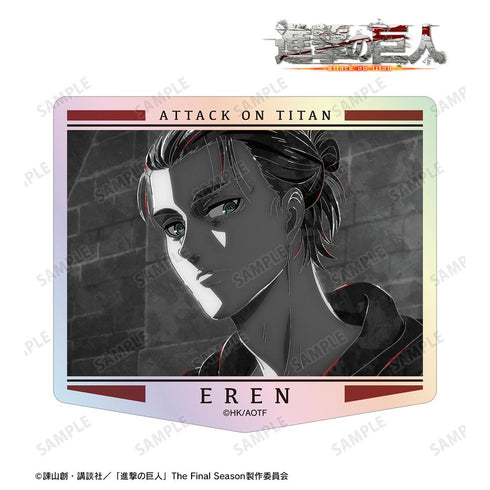 『進撃の巨人』エレン Ani-Art BLACK LABEL 第2弾 オーロラダイカットステッカー