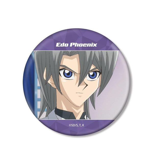 "Yu-Gi-Oh! Duel Monsters GX" Ed Phoenix Scene-Depicting Large Pin Badge