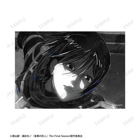 『進撃の巨人』ミカサ Ani-Art BLACK LABEL 第2弾 ブロマイド2枚セット【202607再販】