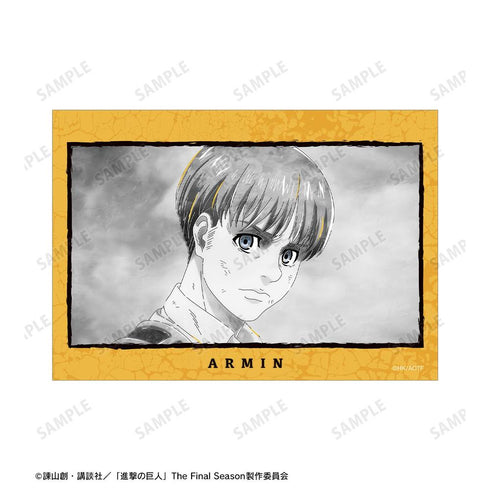 『進撃の巨人』アルミン Ani-Art BLACK LABEL 第2弾 ブロマイド2枚セット【202607再販】
