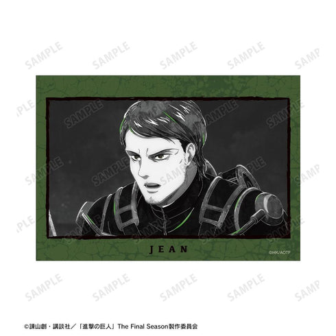 『進撃の巨人』ジャン Ani-Art BLACK LABEL 第2弾 ブロマイド2枚セット【202607再販】