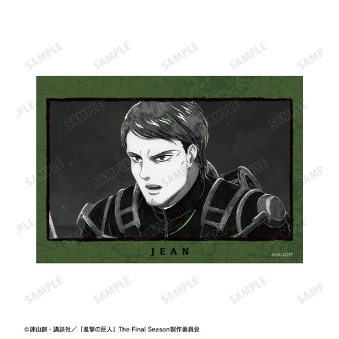 『進撃の巨人』ジャン Ani-Art BLACK LABEL 第2弾 ブロマイド2枚セット