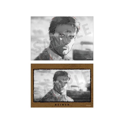 『進撃の巨人』ライナー Ani-Art BLACK LABEL 第2弾 ブロマイド2枚セット