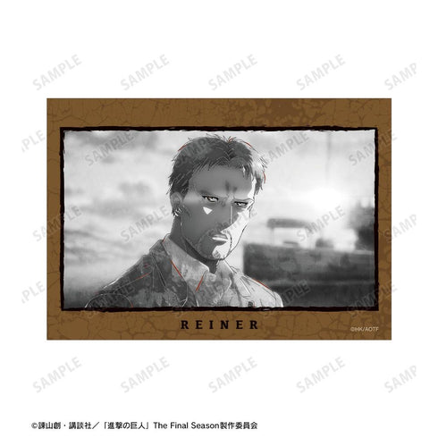 『進撃の巨人』ライナー Ani-Art BLACK LABEL 第2弾 ブロマイド2枚セット【202607再販】