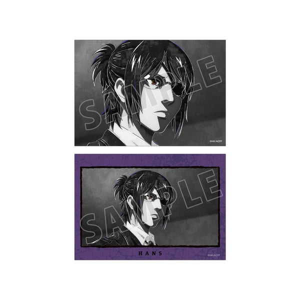 『進撃の巨人』ハンジ Ani-Art BLACK LABEL 第2弾 ブロマイド2枚セット