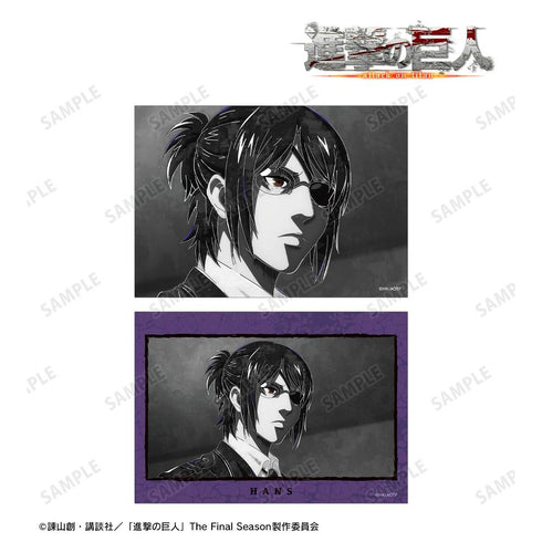 『進撃の巨人』ハンジ Ani-Art BLACK LABEL 第2弾 ブロマイド2枚セット【202607再販】
