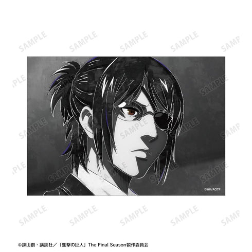 『進撃の巨人』ハンジ Ani-Art BLACK LABEL 第2弾 ブロマイド2枚セット【202607再販】