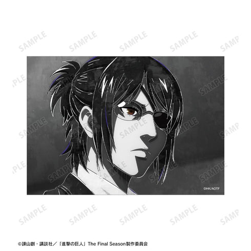 『進撃の巨人』ハンジ Ani-Art BLACK LABEL 第2弾 ブロマイド2枚セット