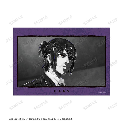 『進撃の巨人』ハンジ Ani-Art BLACK LABEL 第2弾 ブロマイド2枚セット