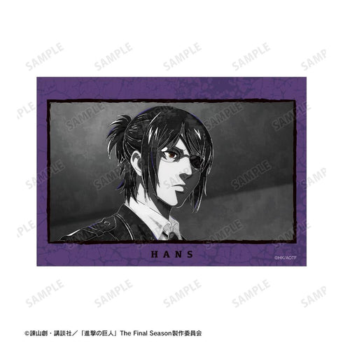 『進撃の巨人』ハンジ Ani-Art BLACK LABEL 第2弾 ブロマイド2枚セット【202607再販】