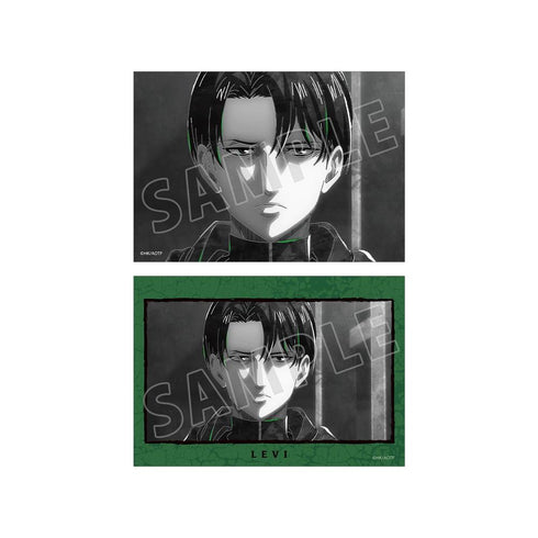 『進撃の巨人』リヴァイ Ani-Art BLACK LABEL 第2弾 ブロマイド2枚セット【202607再販】