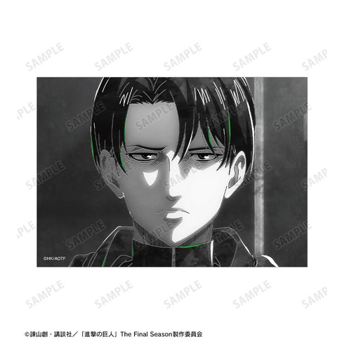 『進撃の巨人』リヴァイ Ani-Art BLACK LABEL 第2弾 ブロマイド2枚セット【202607再販】