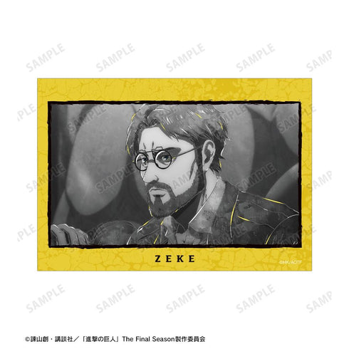 『進撃の巨人』ジーク Ani-Art BLACK LABEL 第2弾 ブロマイド2枚セット【202607再販】