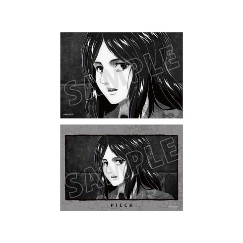 『進撃の巨人』ピーク Ani-Art BLACK LABEL 第2弾 ブロマイド2枚セット【202607再販】