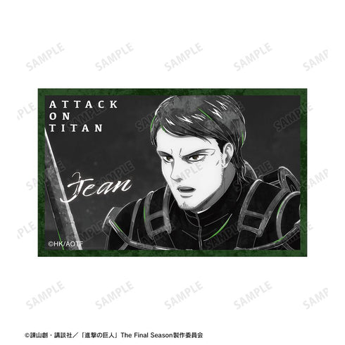 『進撃の巨人』ジャン Ani-Art BLACK LABEL 第2弾 イラストカード2枚セット