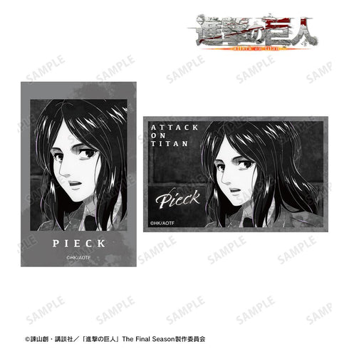 『進撃の巨人』ピーク Ani-Art BLACK LABEL 第2弾 イラストカード2枚セット