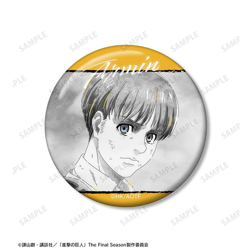 『進撃の巨人』アルミン Ani-Art BLACK LABEL 第2弾 缶バッジ2個セット