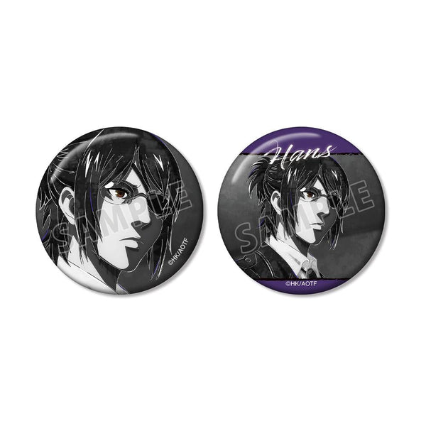 『進撃の巨人』ハンジ Ani-Art BLACK LABEL 第2弾 缶バッジ2個セット