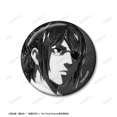 『進撃の巨人』ハンジ Ani-Art BLACK LABEL 第2弾 缶バッジ2個セット