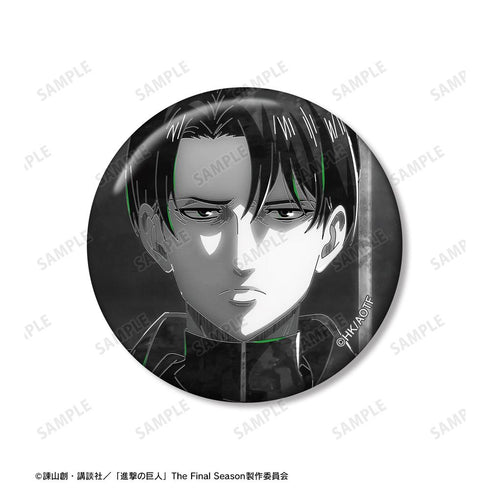 『進撃の巨人』リヴァイ Ani-Art BLACK LABEL 第2弾 缶バッジ2個セット