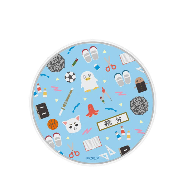 『3年Z組銀八先生』モチーフ柄 サークル型Qi対応ワイヤレス充電器