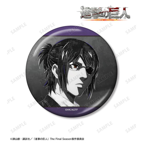 『進撃の巨人』ハンジ Ani-Art BLACK LABEL 第2弾 75mmメタリック缶バッジ