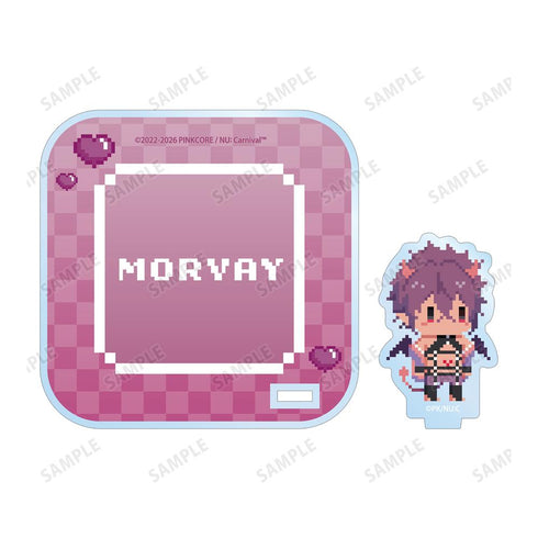 『NU: カーニバル』モルフィス ドット絵 アクリルスタンド付きコースター