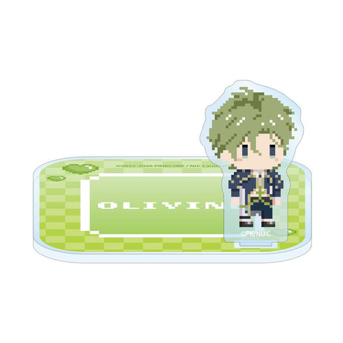 『NU: カーニバル』オリビン ドット絵 アクリルスタンド付きコースター