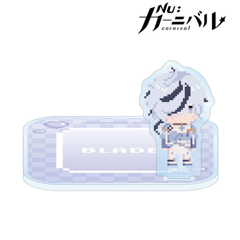 『NU: カーニバル』ブレイド ドット絵 アクリルスタンド付きコースター