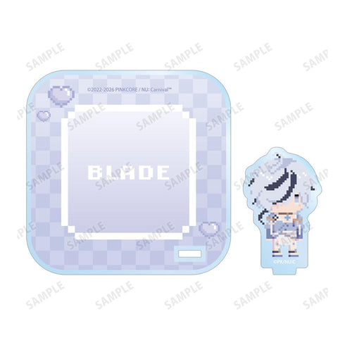 『NU: カーニバル』ブレイド ドット絵 アクリルスタンド付きコースター