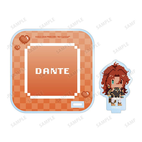 『NU: カーニバル』エンテン ドット絵 アクリルスタンド付きコースター