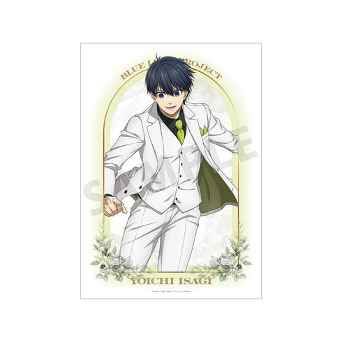 『ブルーロック』描き下ろし 潔 世一 スーツモデルver. 第2弾 A3マット加工ポスター