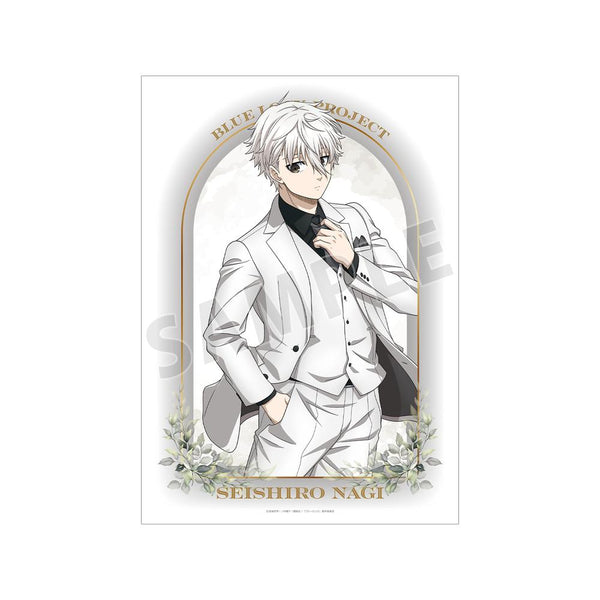 『ブルーロック』描き下ろし 凪 誠士郎 スーツモデルver. 第2弾 A3マット加工ポスター