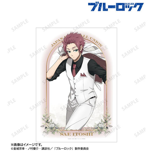 『ブルーロック』描き下ろし 糸師 冴 スーツモデルver. 第2弾 A3マット加工ポスター