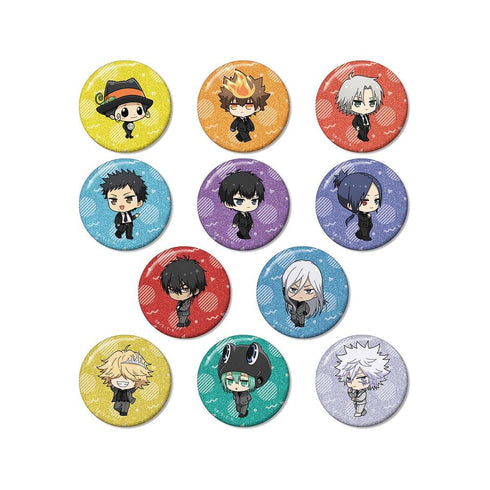 『家庭教師ヒットマンREBORN!』トレーディング ちびキャラ スーツの歩みver. グリッター缶バッジ(単位/BOX)