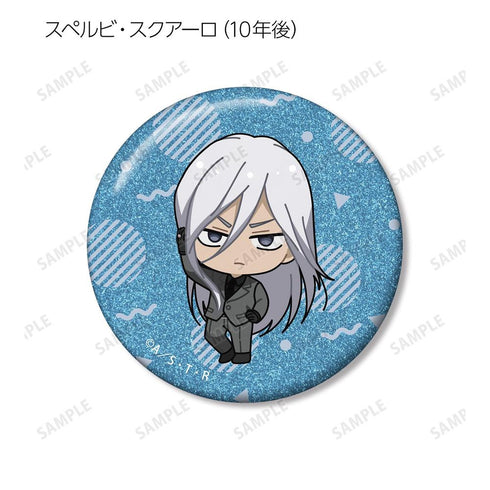 『家庭教師ヒットマンREBORN!』トレーディング ちびキャラ スーツの歩みver. グリッター缶バッジ(単位/BOX)