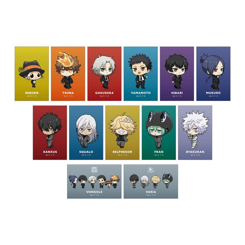 『家庭教師ヒットマンREBORN!』トレーディング ちびキャラ スーツの歩みver. イラストカード(単位/BOX)